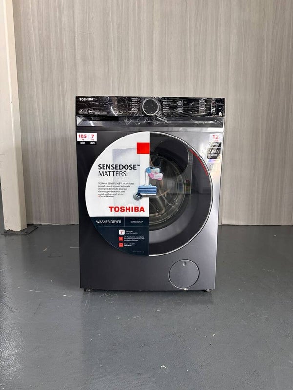 TOSHIBA 10.5kg/7kg Front Load Washer Dryer Model:TWD-BM115GF4S
