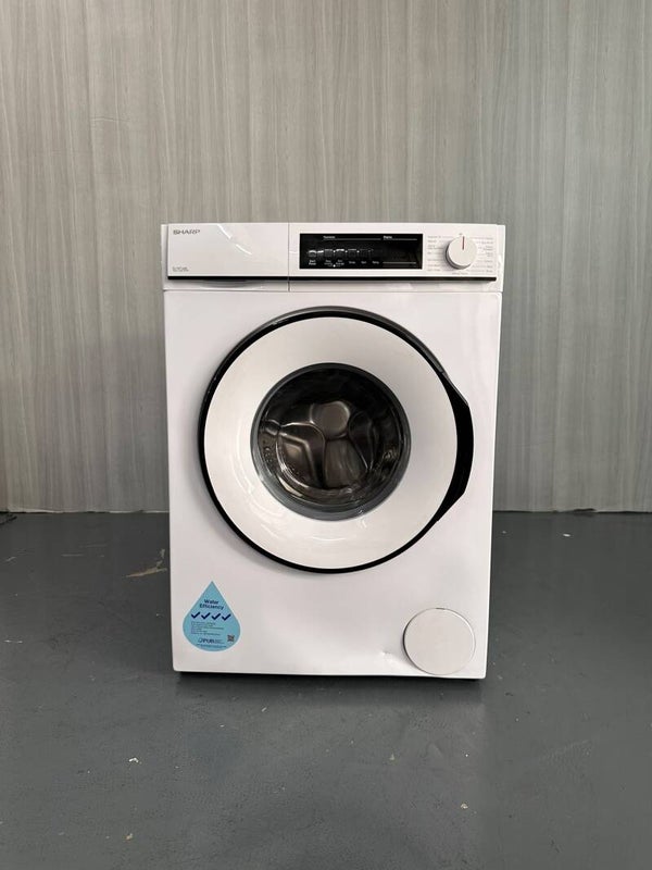 SHARP 7Kg Front Load Washing Machine Washer  Model: ES-FW714AW