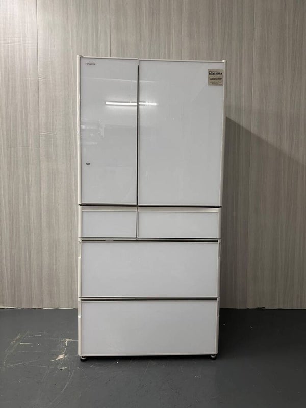 HITACHI 729L Multi 6 Door Refrigerator Fridge 3Tick , Inverter , White  Model : R-WXC740WS