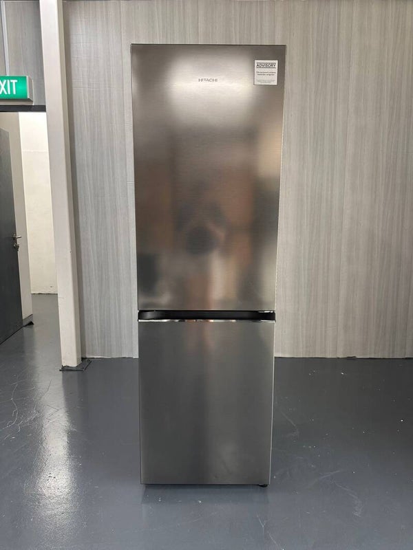 HITACHI 314L 2 Door Bottom Freezer Refrigerator Fridge  Model: R-B410P6MS
