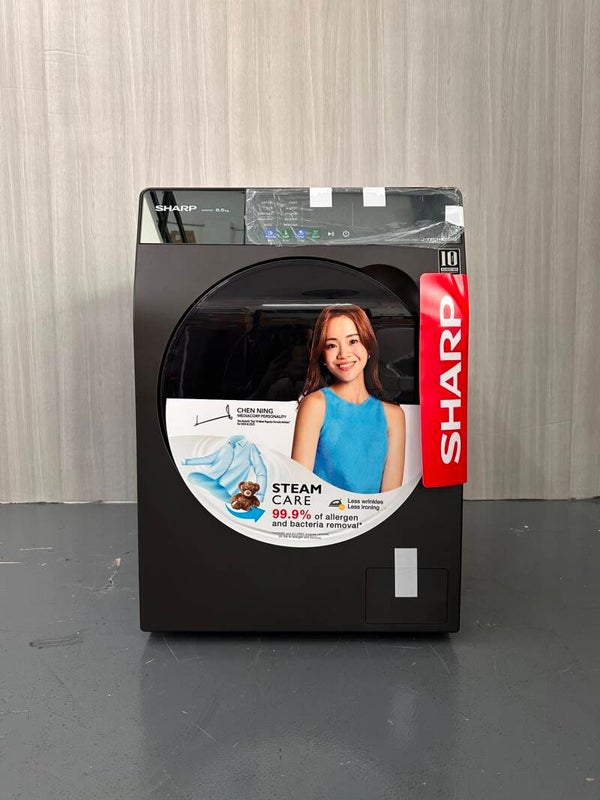 SHARP 8.5kg FRONT LOAD WASHING MACHINE WASHER MODEL: ES-FW8SAG