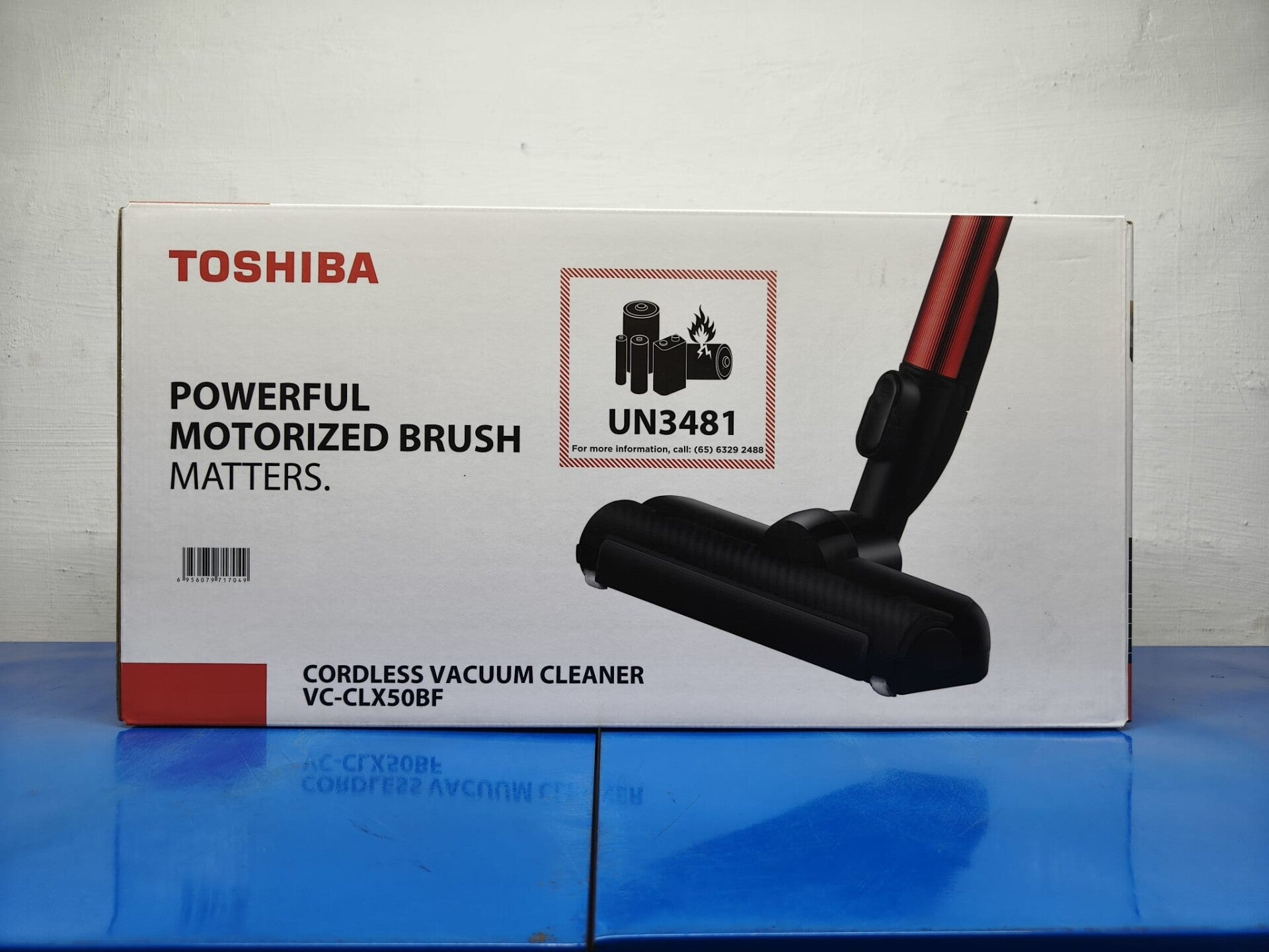 TOSHIBA Cordless Vacuum Cleaner  Model: VC-CLX50BF