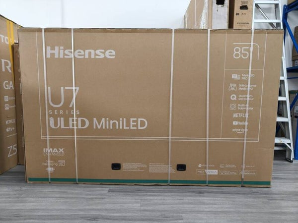 HISENSE 85" U7 144Hz ULED Mini-LED TV 85U7N
