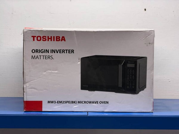 TOSHIBA 25L MICROWAVE OVEN  Model : MW3-EM25PE(BK)