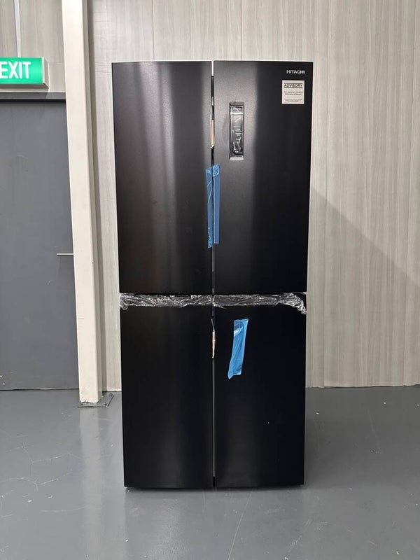 HITACHI 466L Multi Door French Bottom Freezer Refrigerator Fridge  Model : HR4N7522DS1DXSG Display Set