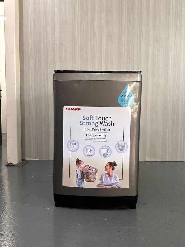 SHARP 10kg TOP LOAD WASHING MACHINE WASHER 4 TICK Model : ES-F100G2