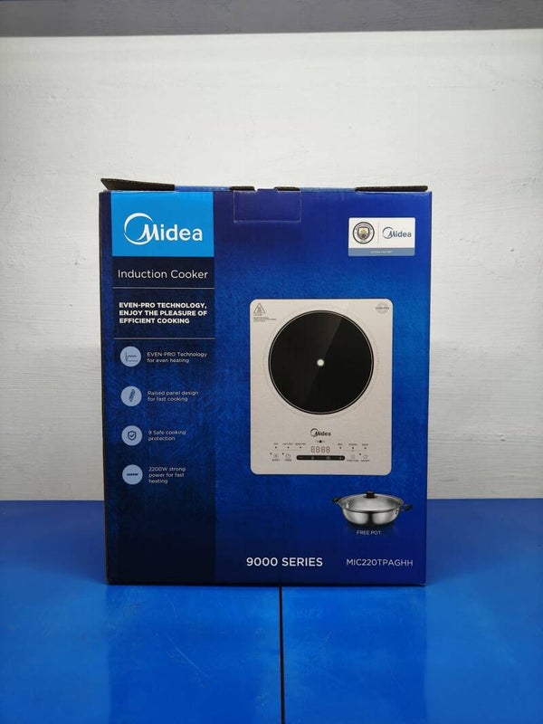 MIDEA INDUCTION COOKER 2200W  Model: MIC220TPAGHH