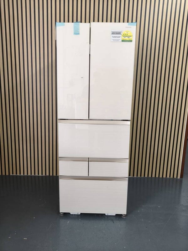 TOSHIBA 588L MULTI 6 DOOR REFRIGERATOR FRIDGE 3 TICKS Model: GR-RM631WE-PGX(A6)