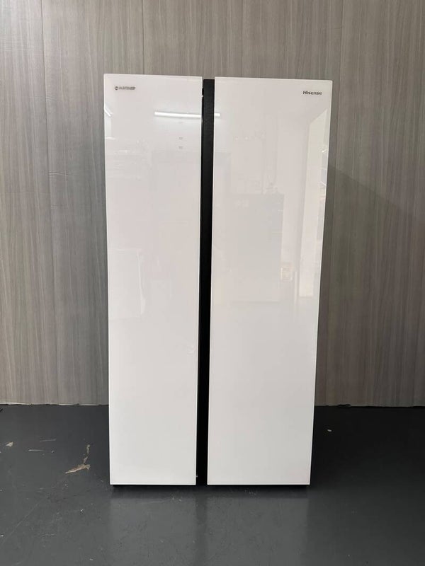 HISENSE 544L Side By Side Refrigerator | Durable Inverter Model: RS558P3GWD