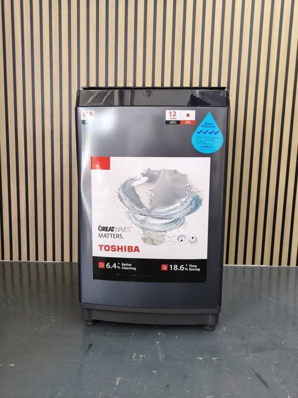 TOSHIBA 10.5KG TOP LOAD WASHER WASHING MACHINE  MODEL: AW-DM1150JS