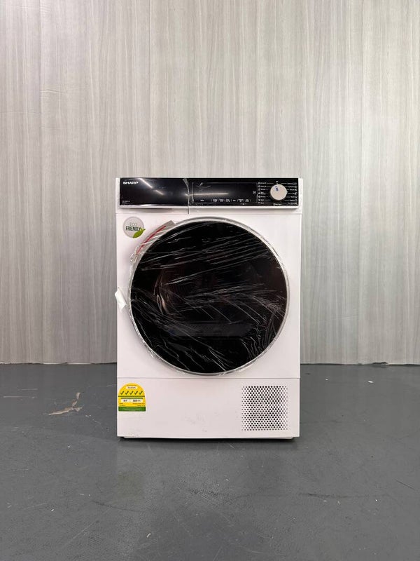 SHARP 8KG HEAT PUMP DRYER  Model: KD-HD8S-W