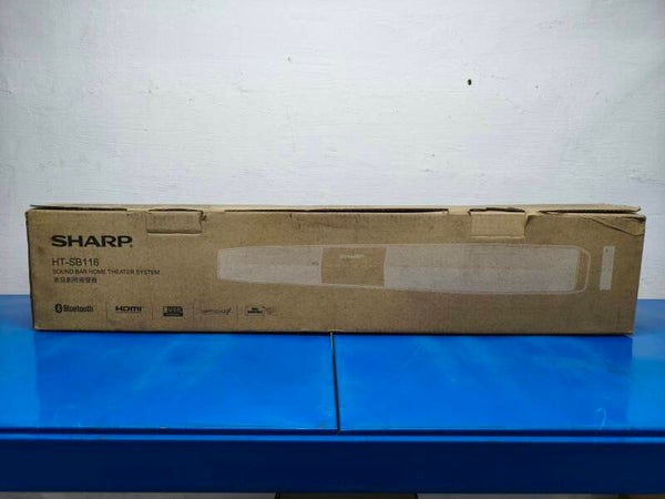 SHARP 2.0 CH 60W Soundbar  Model: HT-SB116