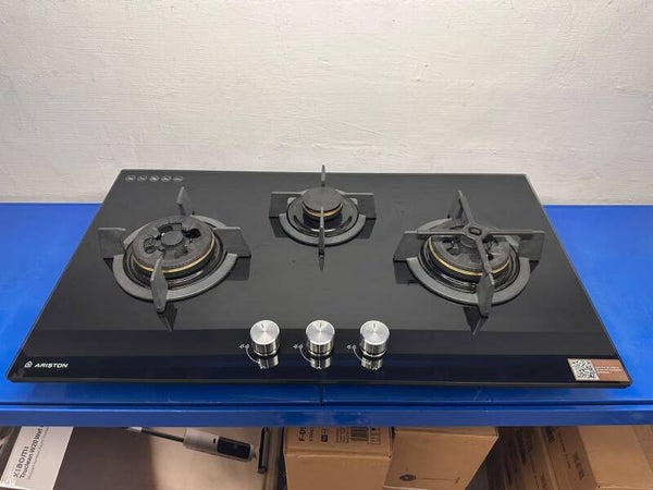 ARISTON 3-Burners Gas Hob Pub Town Gas 88cm Model: AGG3880TS