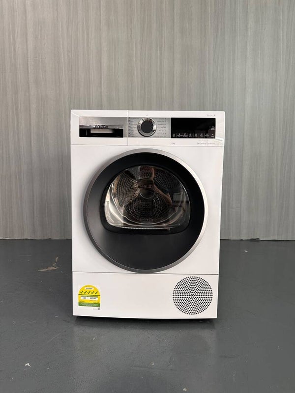 USED  BOSCH 9Kg Heatpump Dryer  Model : WQG24570SG