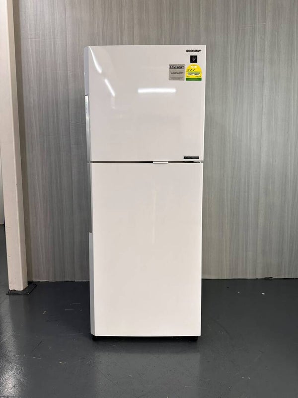 SHARP 469L 2-Door Top Freezer Refrigerator Fridge White  Model: SJ-RF47E-WH