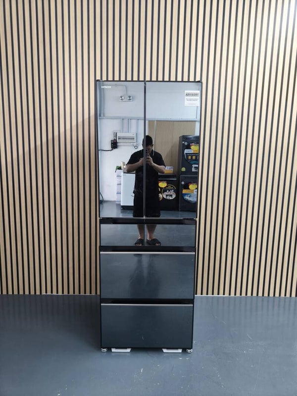 HITACHI 485L MULTI DOOR FRIDGE CRYSTAL MIRROR