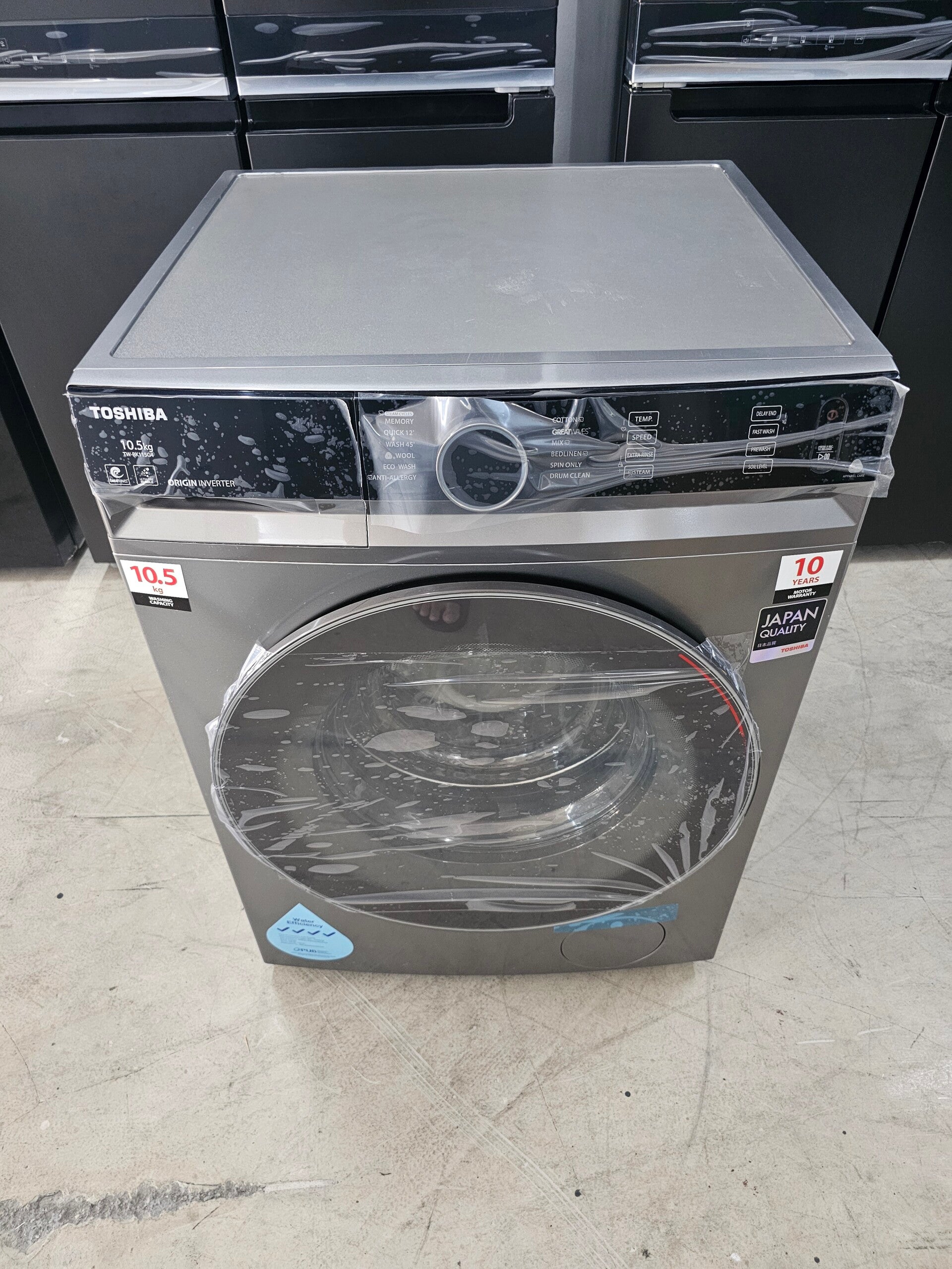 DISPLAY SET - TOSHIBA 10.5KG FRONT LOAD WASHING MACHINE