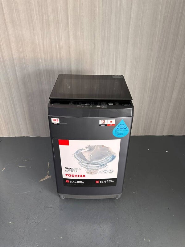 TOSHIBA 10.5KG TOP LOAD WASHER WASHING MACHINE  MODEL: AW-DM1150JS