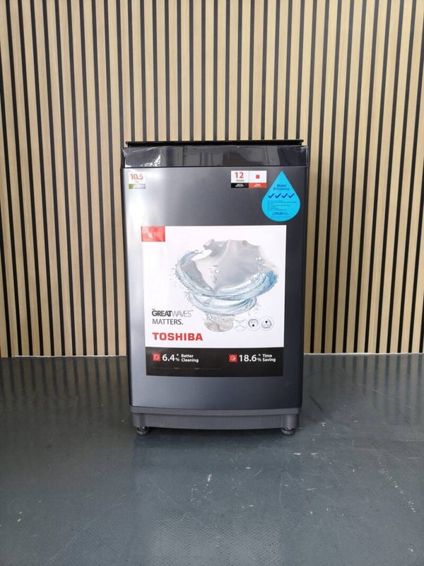 TOSHIBA 10.5KG TOP LOAD WASHING MACHINE  MODEL: AW-DM1150JS