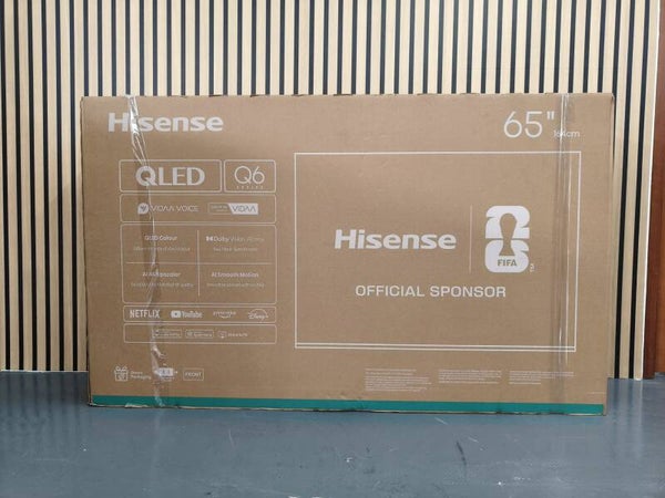 HISENSE 65 inch 4K QLED AI TV | Dolby Vision & Audio