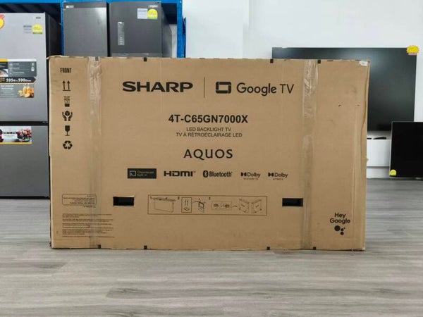 SHARP 65" 4K ULTRA HD LED GOOGLE TV Model: 4T-C65GN7000X