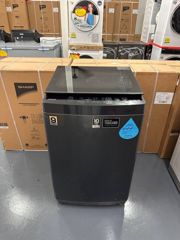 USED TOSHIBA 9kg Top Load Washing Machine Washer  Model:AW-DJ1000FS