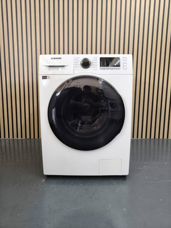USED SAMSUNG 8kg/6kg Front Load Washer Dryer with EcoBubble™️,  Model: WD80TA046BE