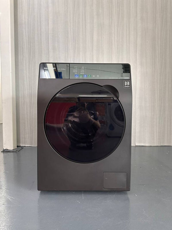 SHARP 10.5KG FRONT LOAD WASHING MACHINE WASHER MODEL: ES-FW10SAG