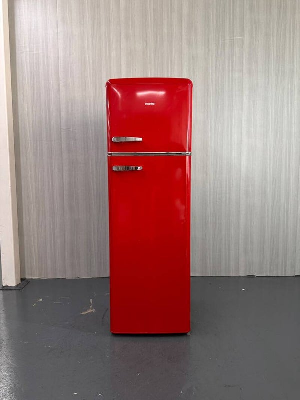 USED  PowerPac 255L 2-Door Refrigerator Retro Fridge Model : PPF260