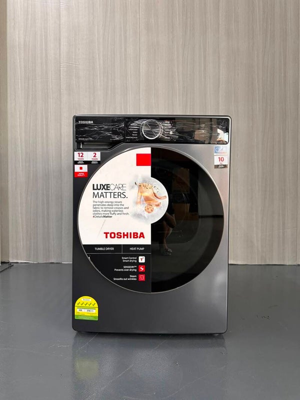 TOSHIBA 10kg Heatpump Dryer Model: TD-T25BS110HWS (MG)