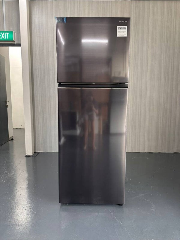 HITACHI 410L 2 Door Top Freezer Refrigerator Fridge  Model: HRTN6443S
