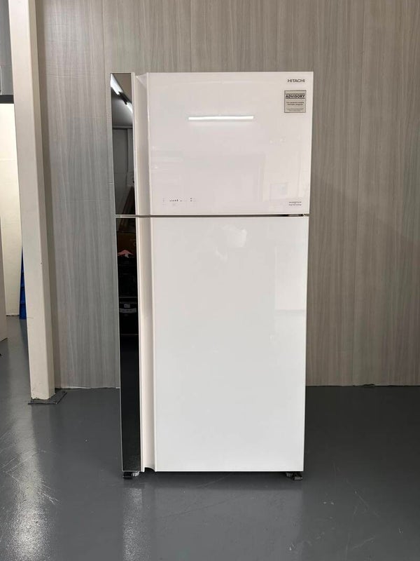 HITACHI 550L 2 DOOR TOP FREEZER REFRIGERATOR FRIDGE  Model: RVG690P7MSGPW