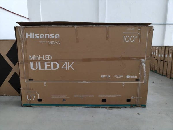 HISENSE 100" U7 ULED Mini-LED TV Model:100U7K
