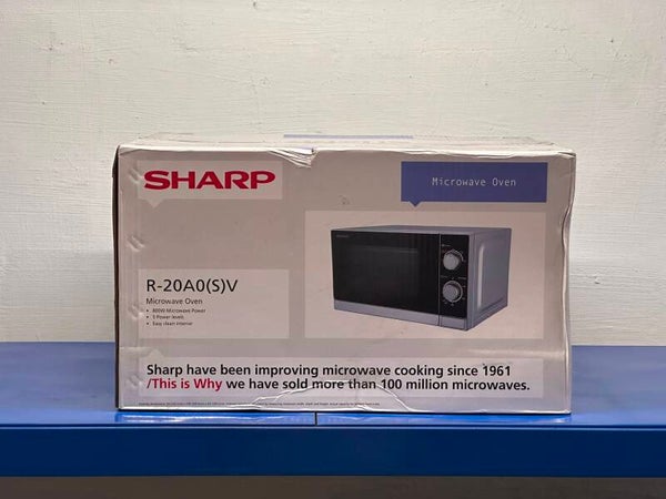 SHARP 20L Solo Microwave Oven  Model : R-20A0(S)V