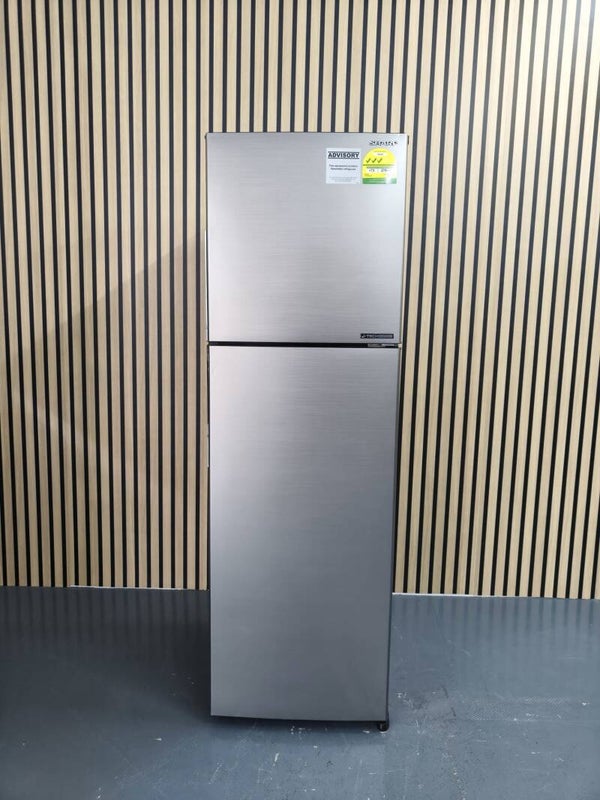 SHARP 253L 2-DOOR REFRIGERATOR FRIDGE Model: SJ-RF25E-SL