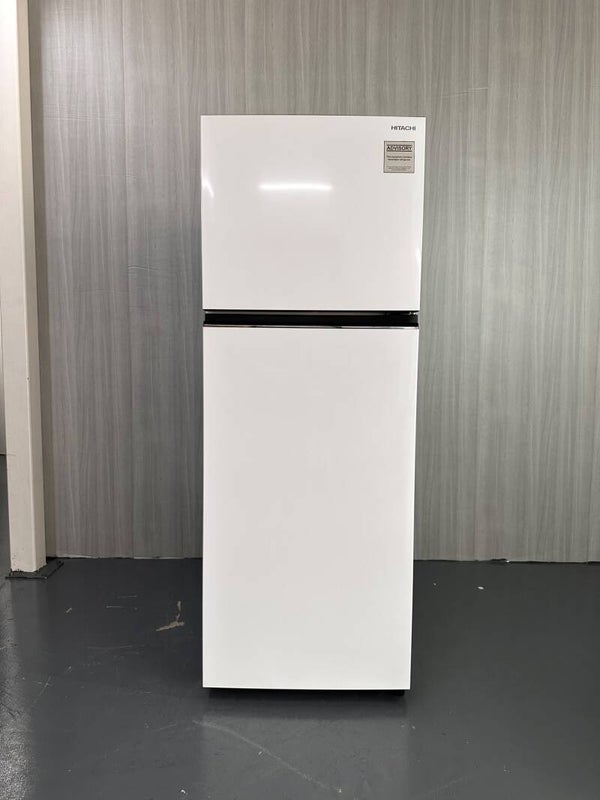 HITACHI 410L 2 Door Top Freezer Refrigerator Fridge  Model : HRTN6443SPWHSG
