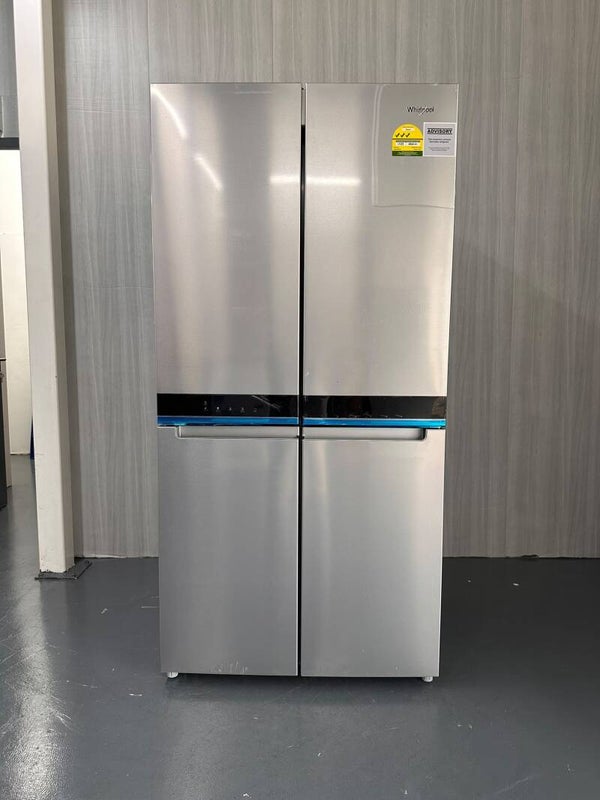 Brand New  WHIRLPOOL 594L French Door 4-Door Refrigerator Freezer Fridge SILVER  Model : 5WQ24NIQAS