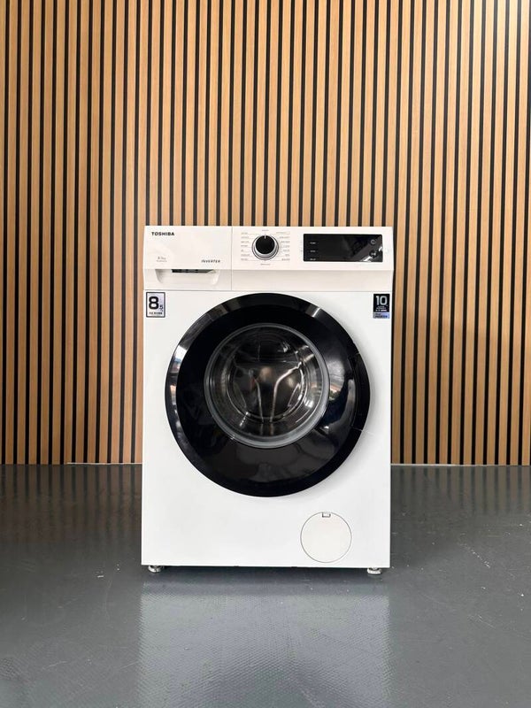 USED  TOSHIBA 8.5kg  FRONT LOAD WASHING MACHINE