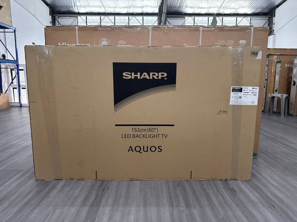 SHARP 60” 4k Ultra Hd Hdr Android Led TV Model : 4T-C60CK1X