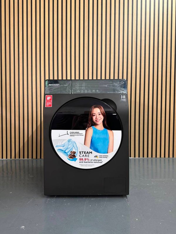 SHARP 9.5KG FRONT LOAD WASHING MACHINE WASHER MODEL: ES-FW95SG