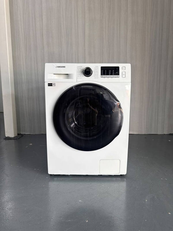 USED SAMSUNG 8kg/6kg Front Load Washer Dryer with EcoBubble™️, 4 Ticks Model: WD80TA046BE