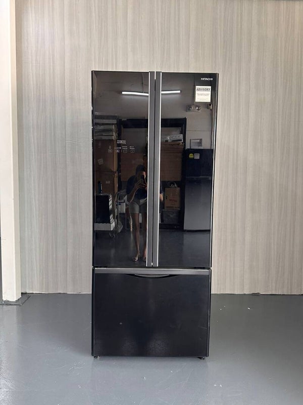 HITACHI 439L French Bottom Freezer Refrigerator Fridge  Model :R-WB560P9MS