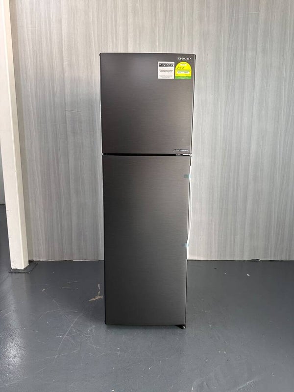 SHARP 253L 2-DOOR TOP FREEZER REFRIGERATOR FRIDGE Model: SJ-RF25E-DS