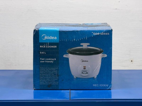 MIDEA 0.6L Automatic Keep Warm Function Rice Cooker Model : MEC-1006W