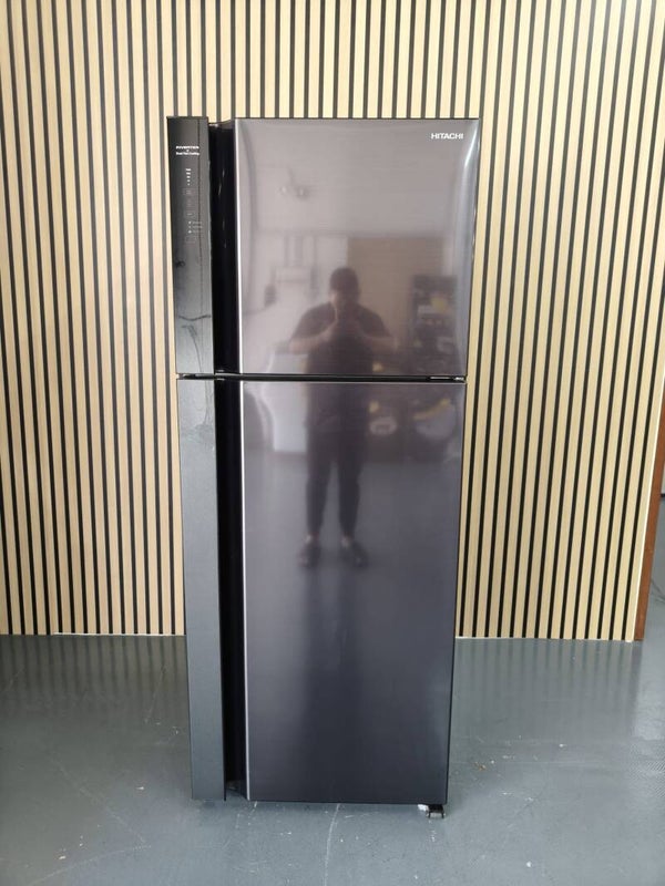 HITACHI 450L 2-DOOR REFRIGERATOR FRIDGE  Model: R-V560P7MS