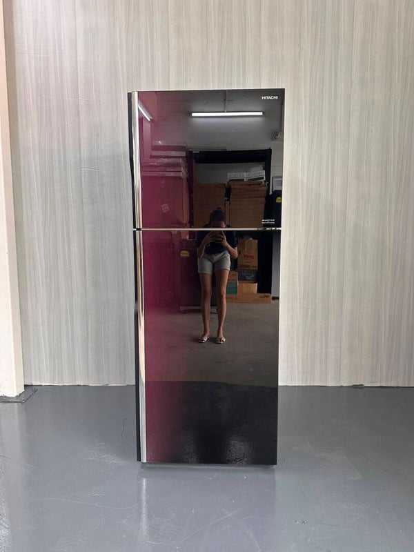 HITACHI 366L 2 Door Refrigerator Fridge Model: R-VGX450PMS9