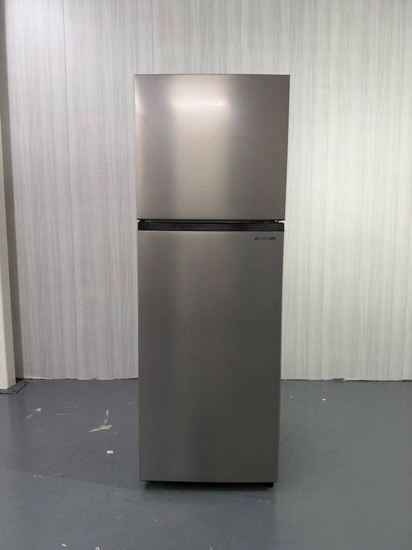 HISENSE 327L 2-DOOR TOP BOTTOM REFRIGERATOR FRIDGE  MODEL: RT469N4SSV