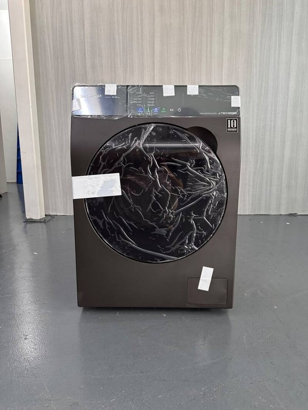SHARP 10.5KG FRONT LOAD WASHING MACHINE WASHER MODEL: ES-FW10SAG