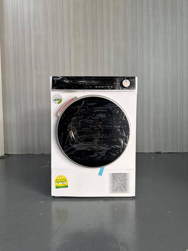 SHARP 8KG HEAT PUMP DRYER  Model: KD-HD8S-W