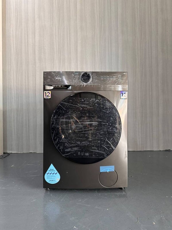 MIDEA 12KG Front Load Washing Machine Washer Inverter  Model: MF200W120WB